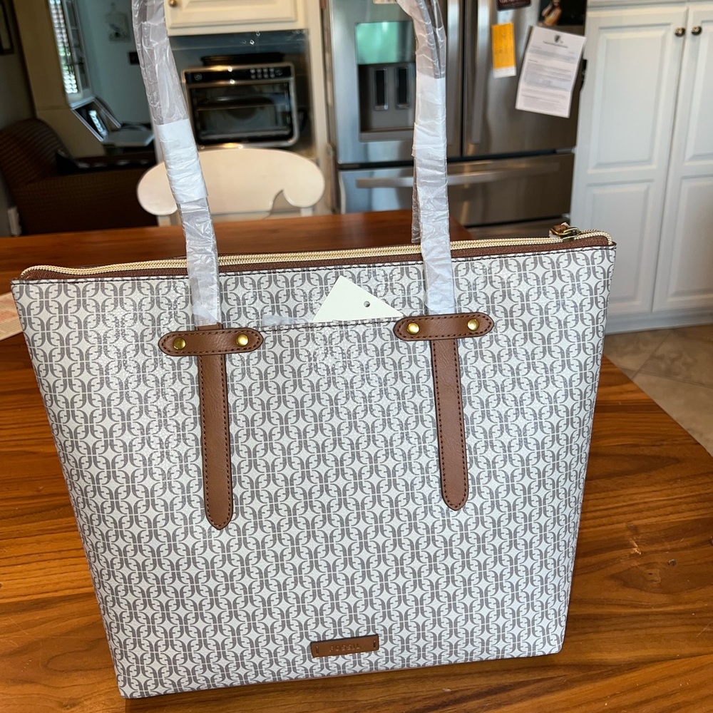 Fossil Felicity Tote taupe/tan - Picture 3 of 4